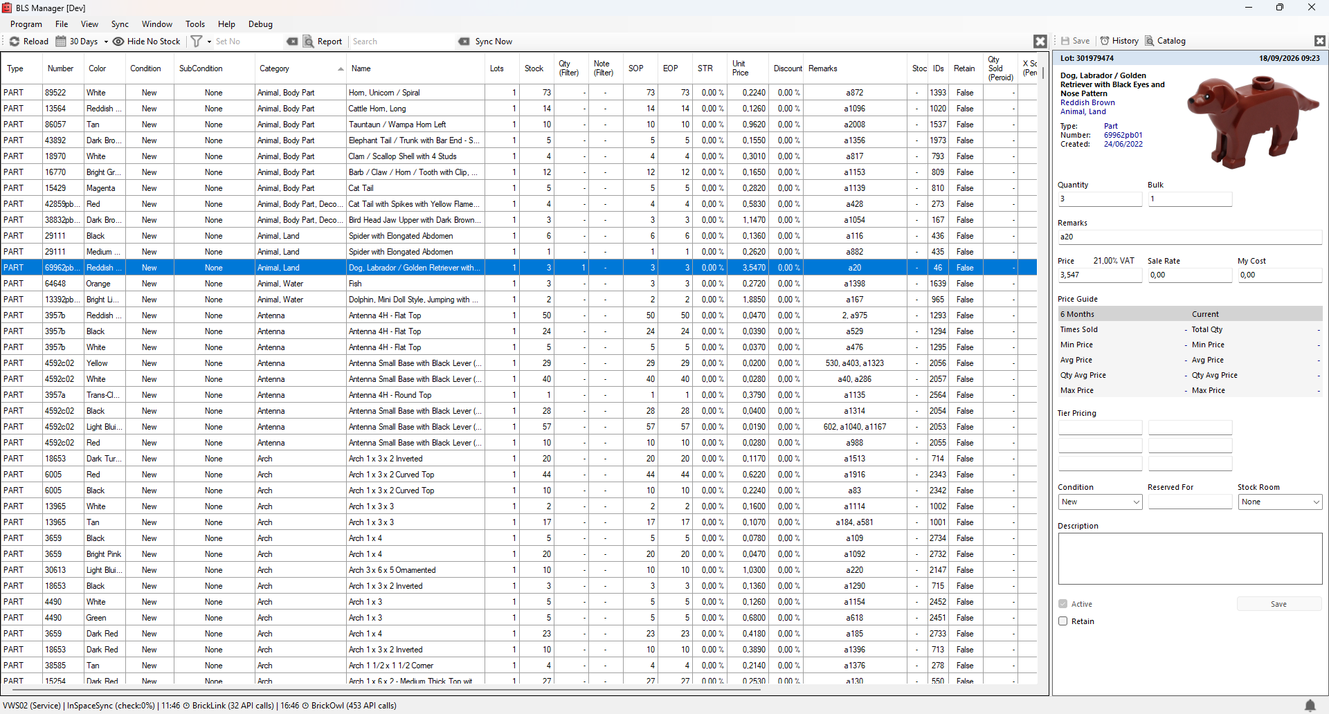 Inventory insights